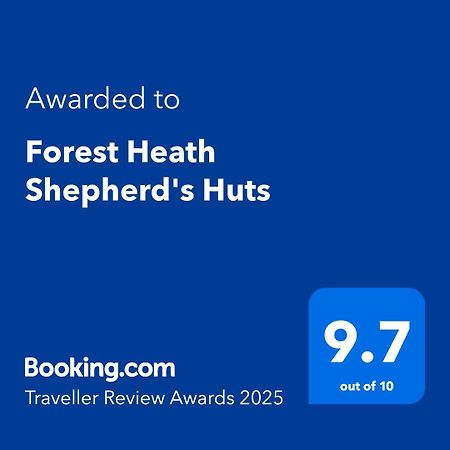 Forest Heath Shepherd'S Huts Ringwood Eksteriør bilde
